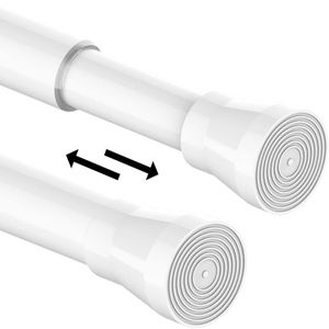 화이트 샤워커튼봉