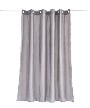 일체형 샤워커튼 린넨 (커튼봉별도)