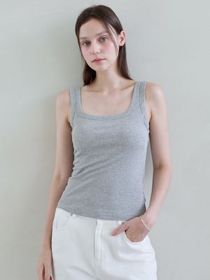 와이드 스트랩 브라탑 나시 티셔츠 6colors