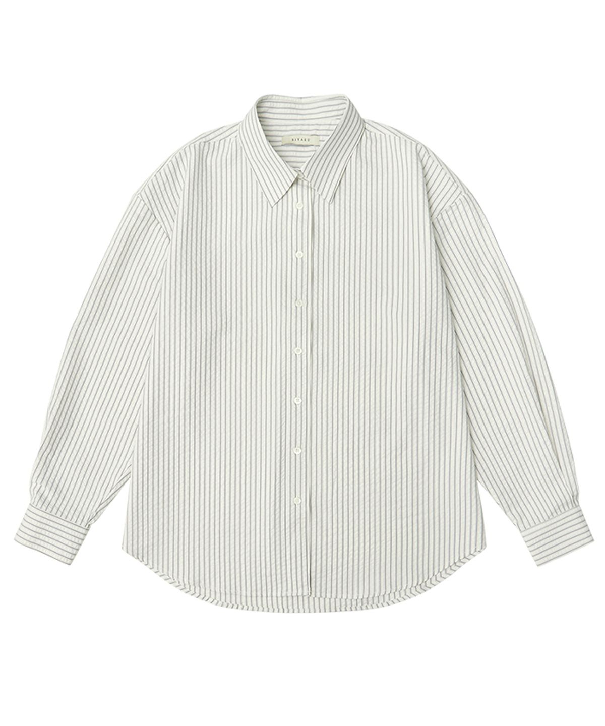 시야쥬(SIYAZU) SITP5147 노블 시어서커 ST 셔츠_Ivory