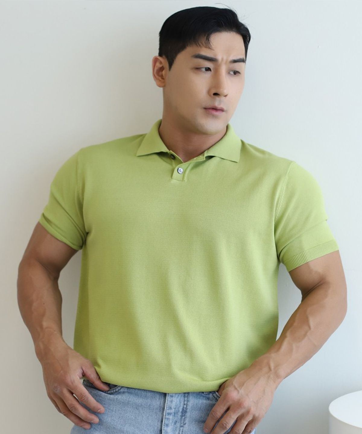 보스트핏(BOASTFIT) 아이스 카라넥 반팔니트