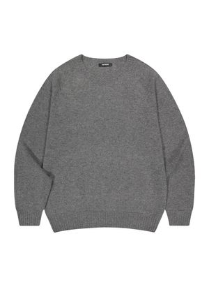 OG 홀가먼트 알파카 니트-그레이