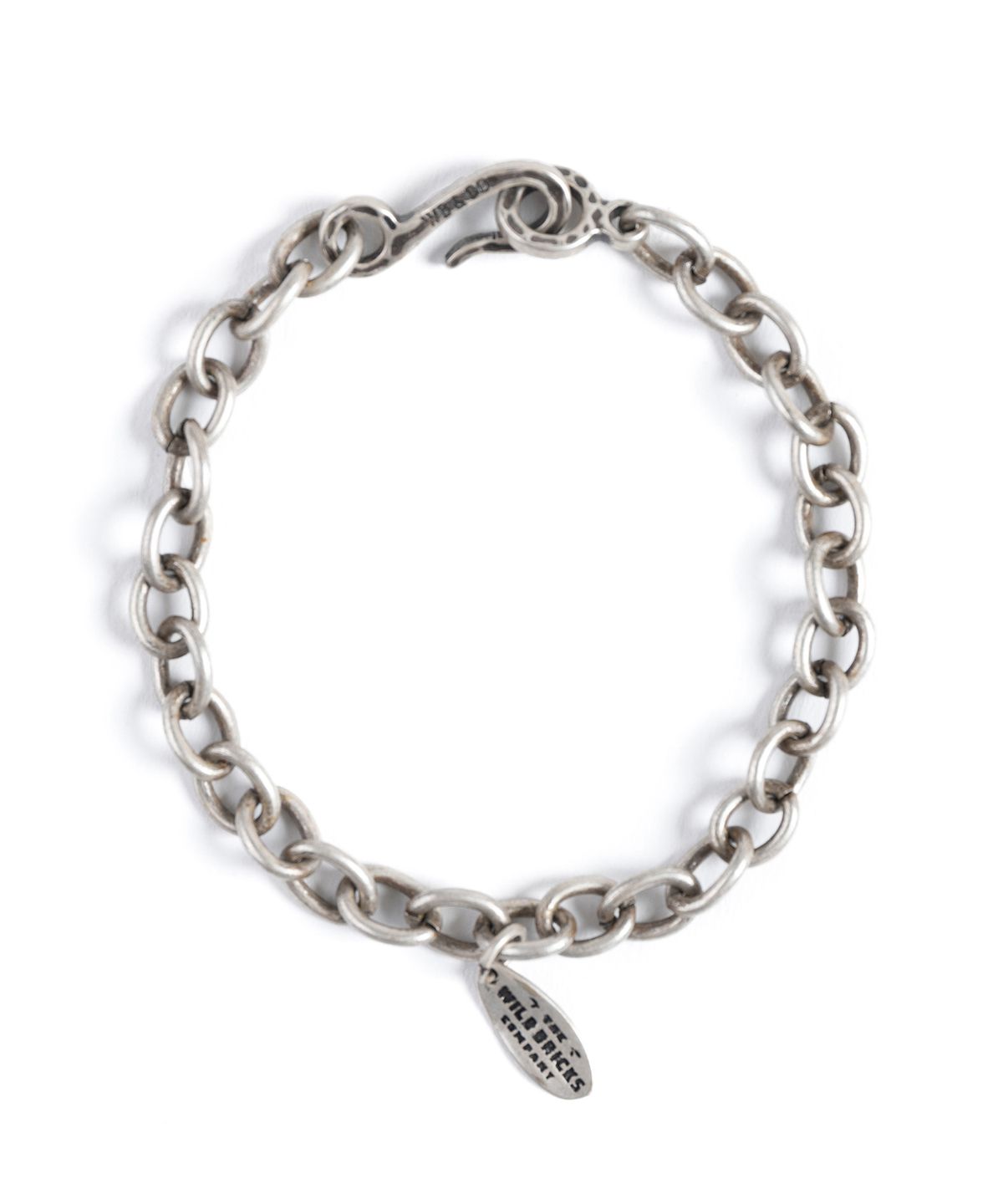 와일드 브릭스(WILD BRICKS) BD LINK CHAIN BRACELET (silver)