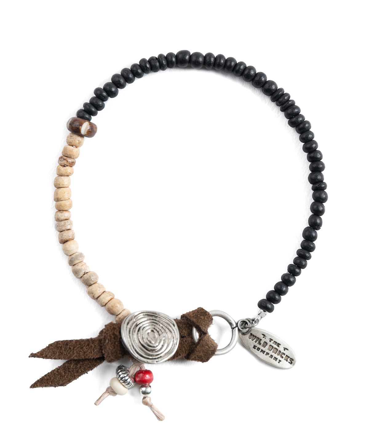 와일드 브릭스(WILD BRICKS) MB ETHNIC BRACELET (black&beige)