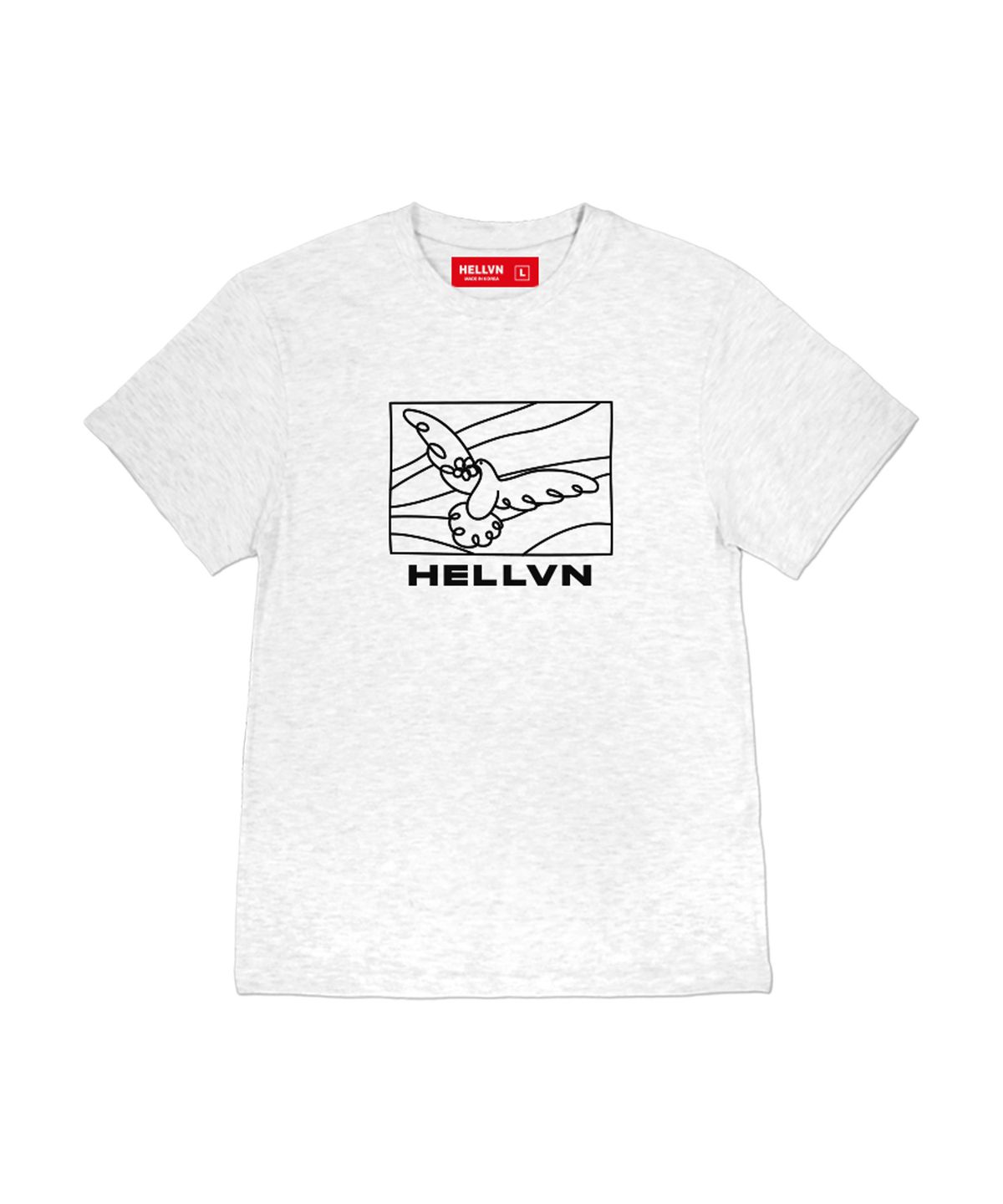 헬븐(HELLVN) H/V SOULMATES FOR PEACE 반팔 (GBS2-2HVL012)