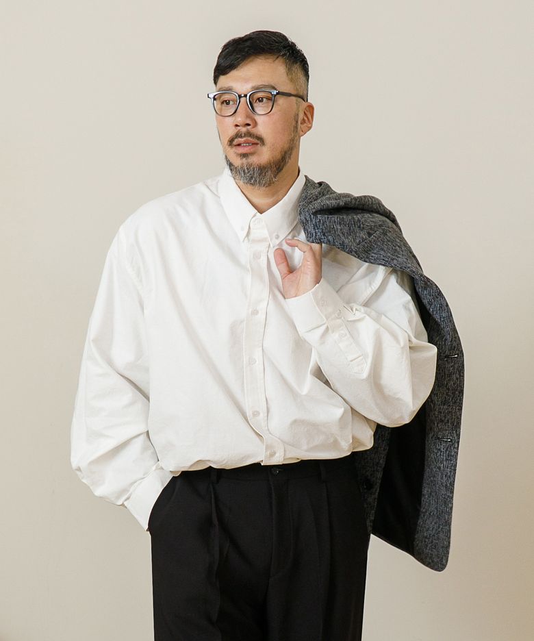 올데이 컴포트 옥스포드 셔츠 화이트