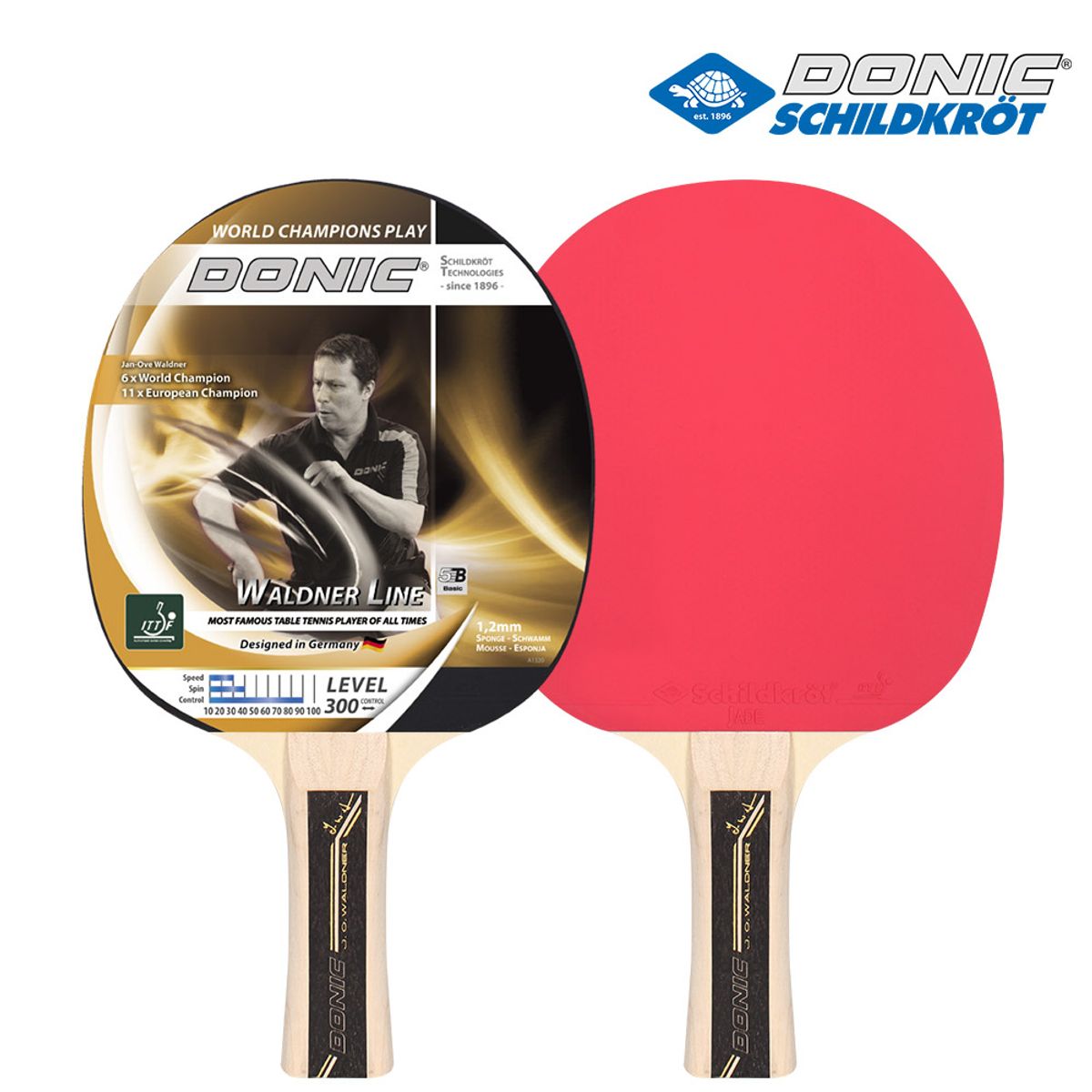 도닉(DONIC) 탁구 라켓 WALDNER 300  703001