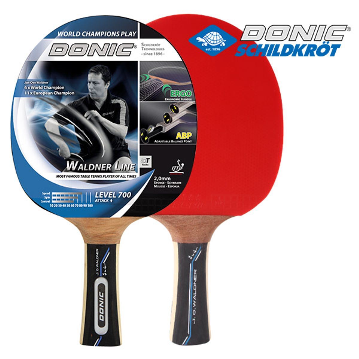 도닉(DONIC) 탁구 라켓 WALDNER 700  754872
