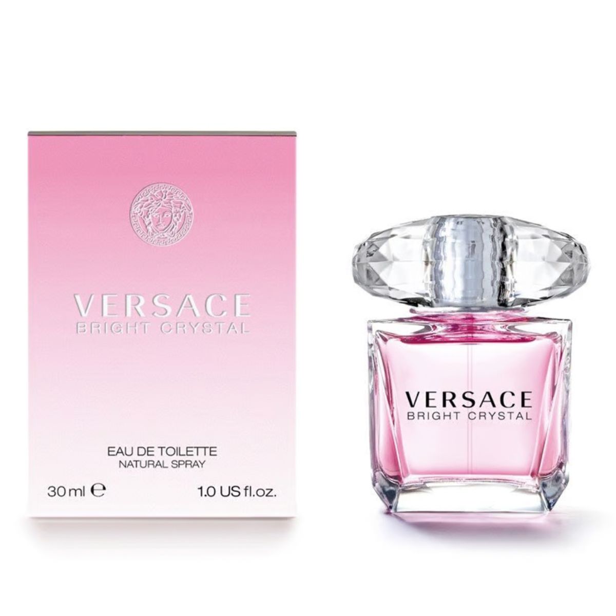 베르사체 퍼퓸(VERSACE PERFUME) 브라이트 크리스탈 EDT 30ML + 베르사체 향수샘플 (쇼핑백증정)]