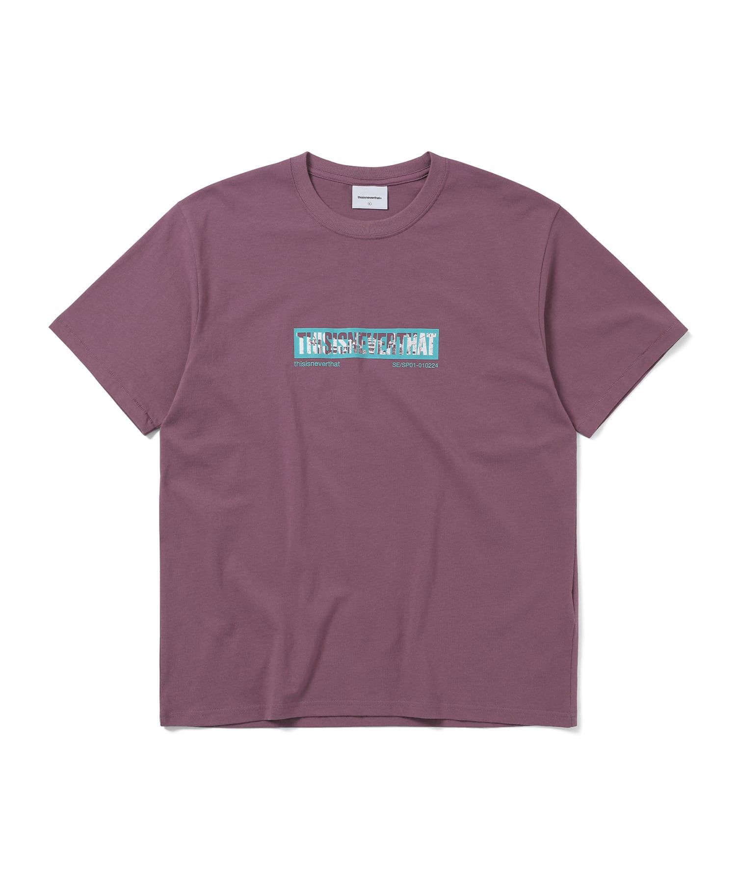 MUSINSA | thisisneverthat® Skyscraper Tee Fuchsia