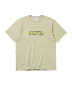 Skyscraper Tee Pale Lime