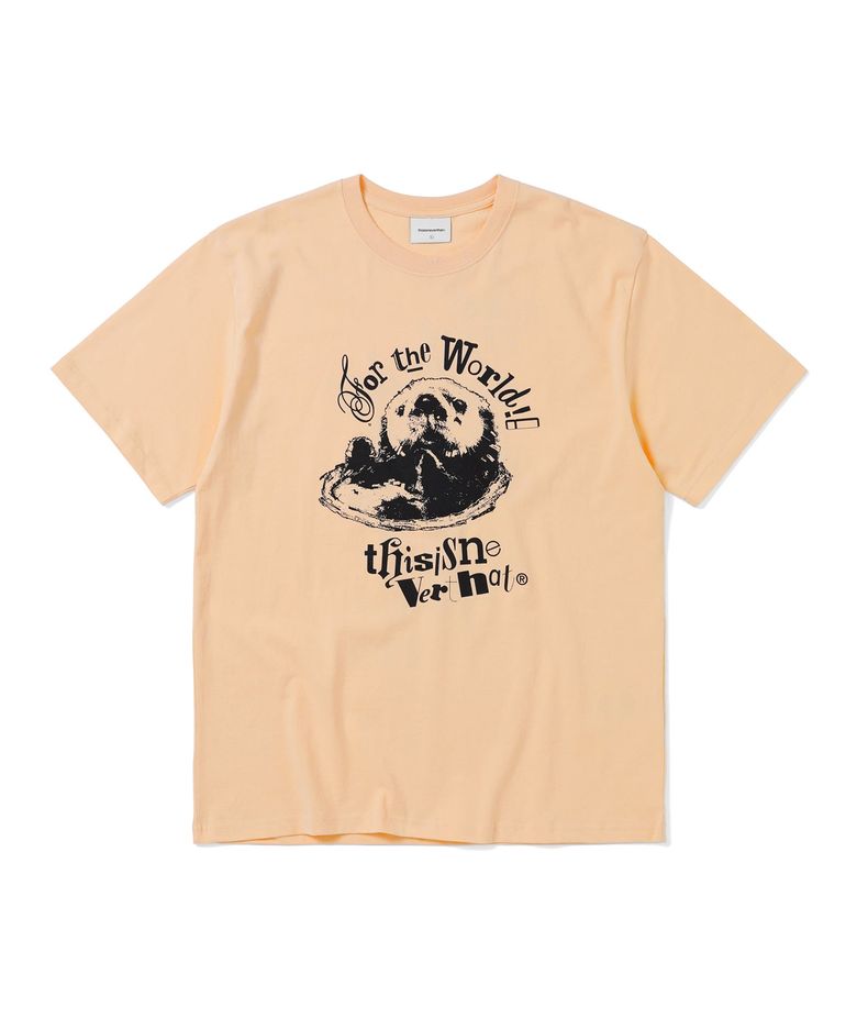 Otter Tee Apricot