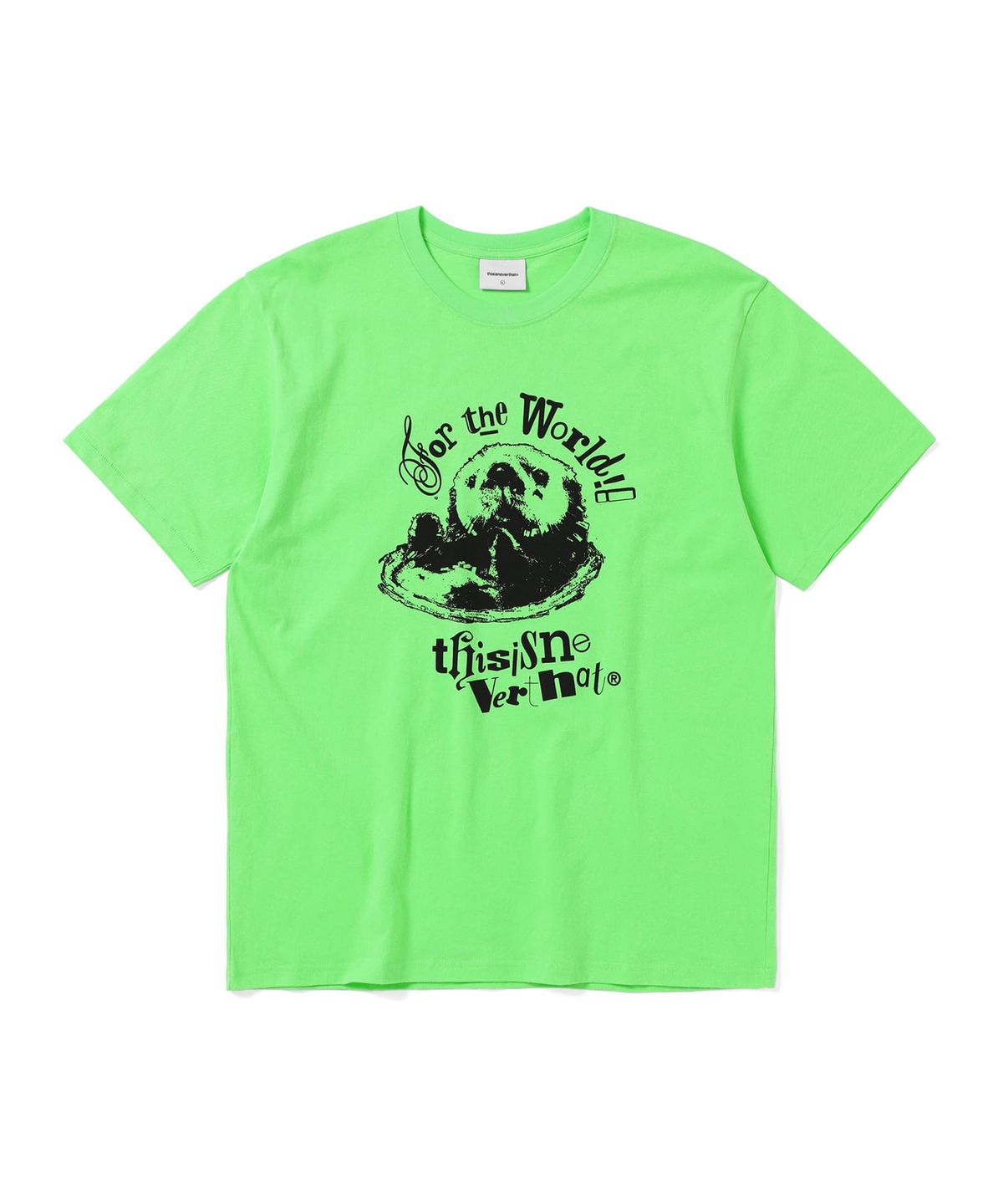 디스이즈네버댓(THISISNEVERTHAT) Otter Tee Light Green