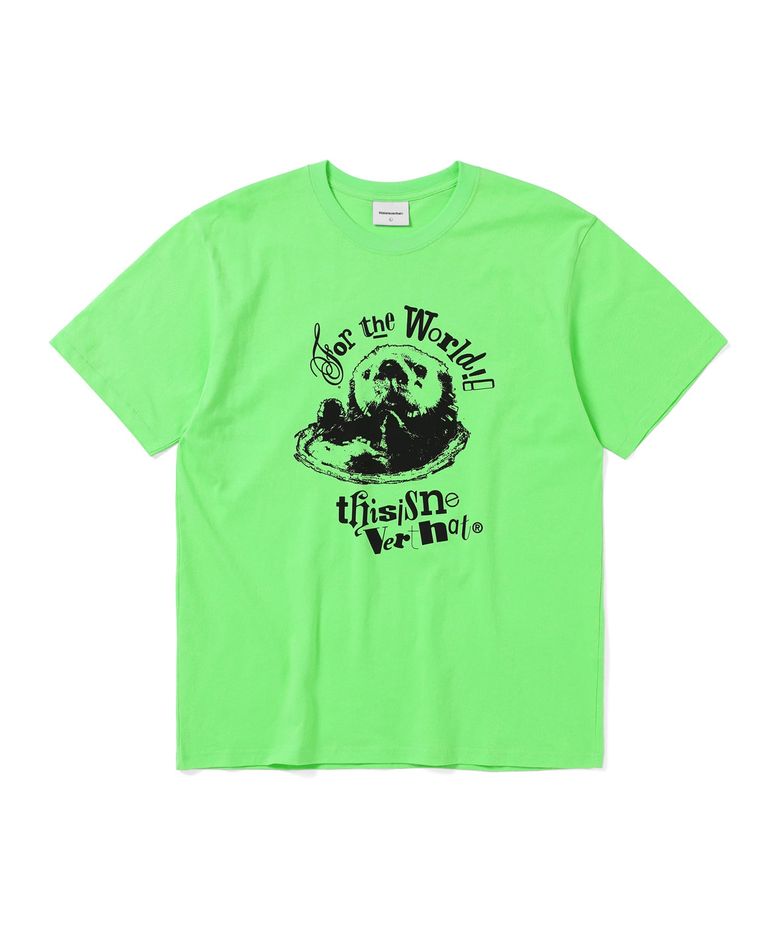 Otter Tee Light Green