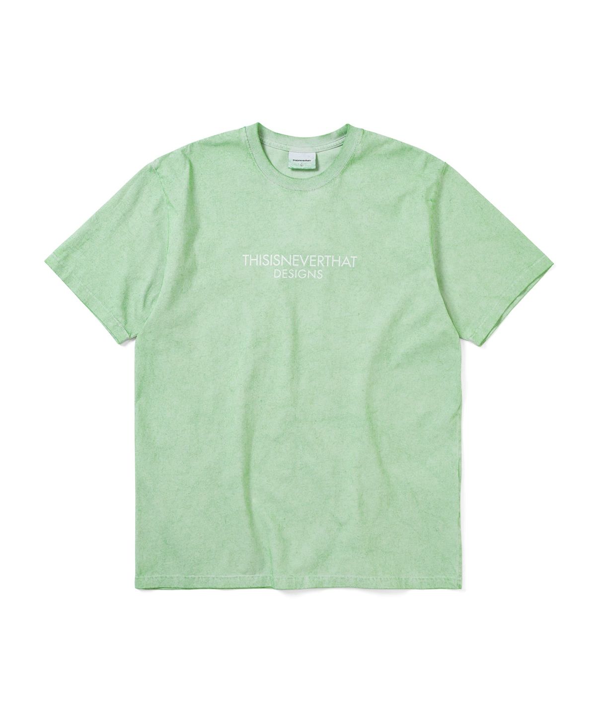 디스이즈네버댓(THISISNEVERTHAT) Sprayed FR-Logo Tee Pale Mint