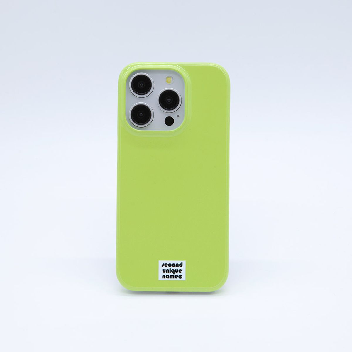 세컨드유니크네임(SECOND UNIQUE NAME) SUN CASE GRAPHIC COLOR LIME GREEN