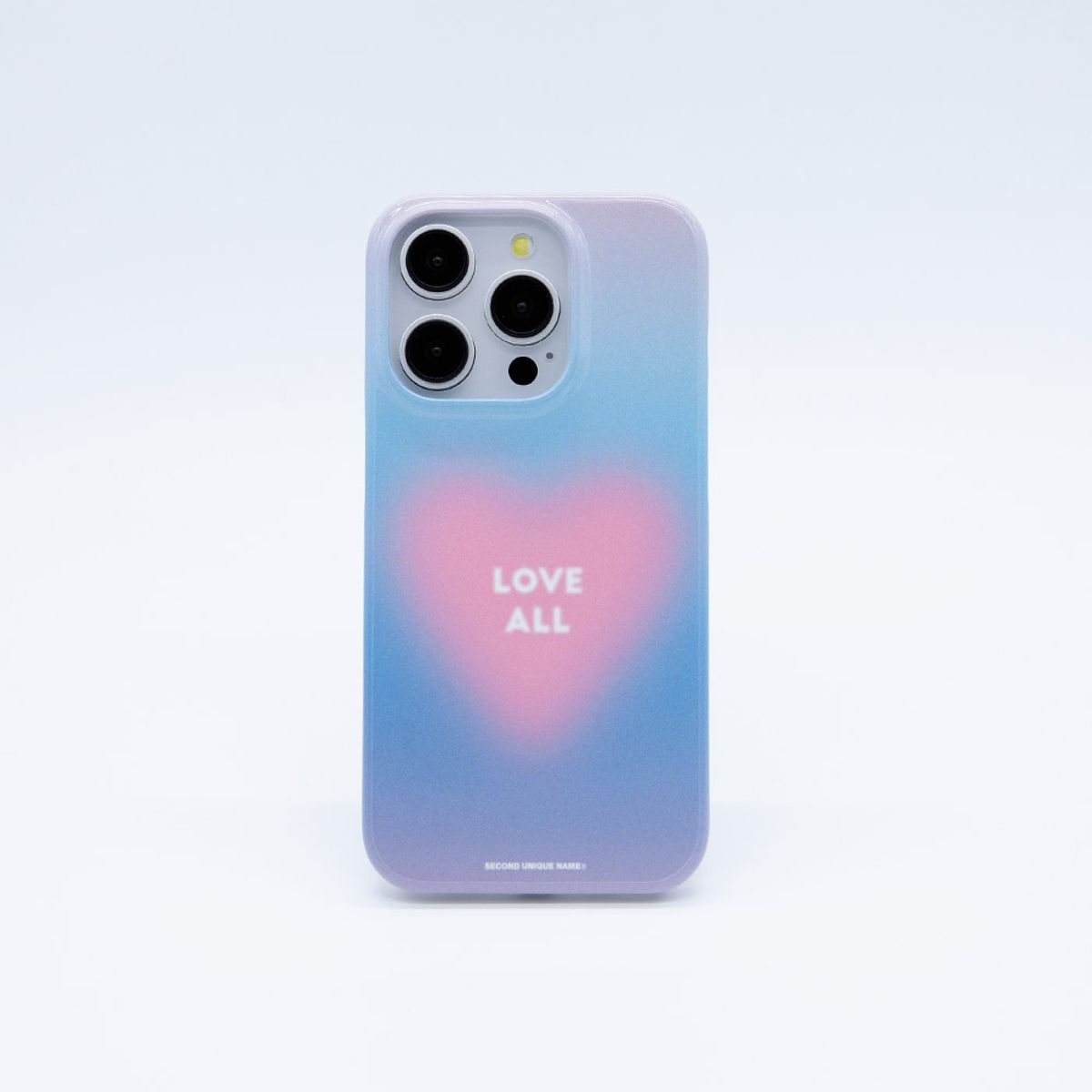 세컨드유니크네임(SECOND UNIQUE NAME) SUN CASE GRAPHIC LOVE ALL BLUE
