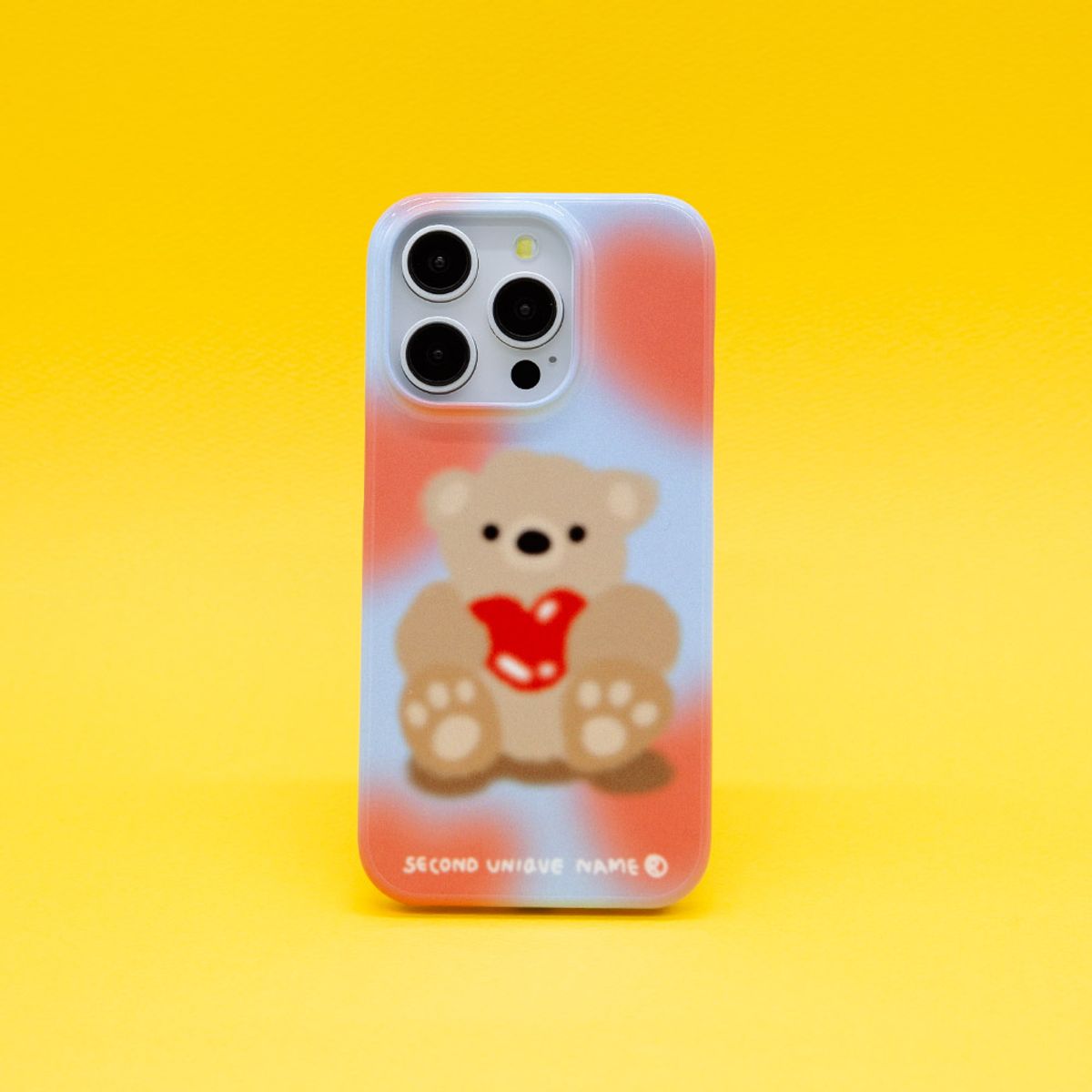 세컨드유니크네임(SECOND UNIQUE NAME) SUN CASE GRAPHIC LOVE BEAR
