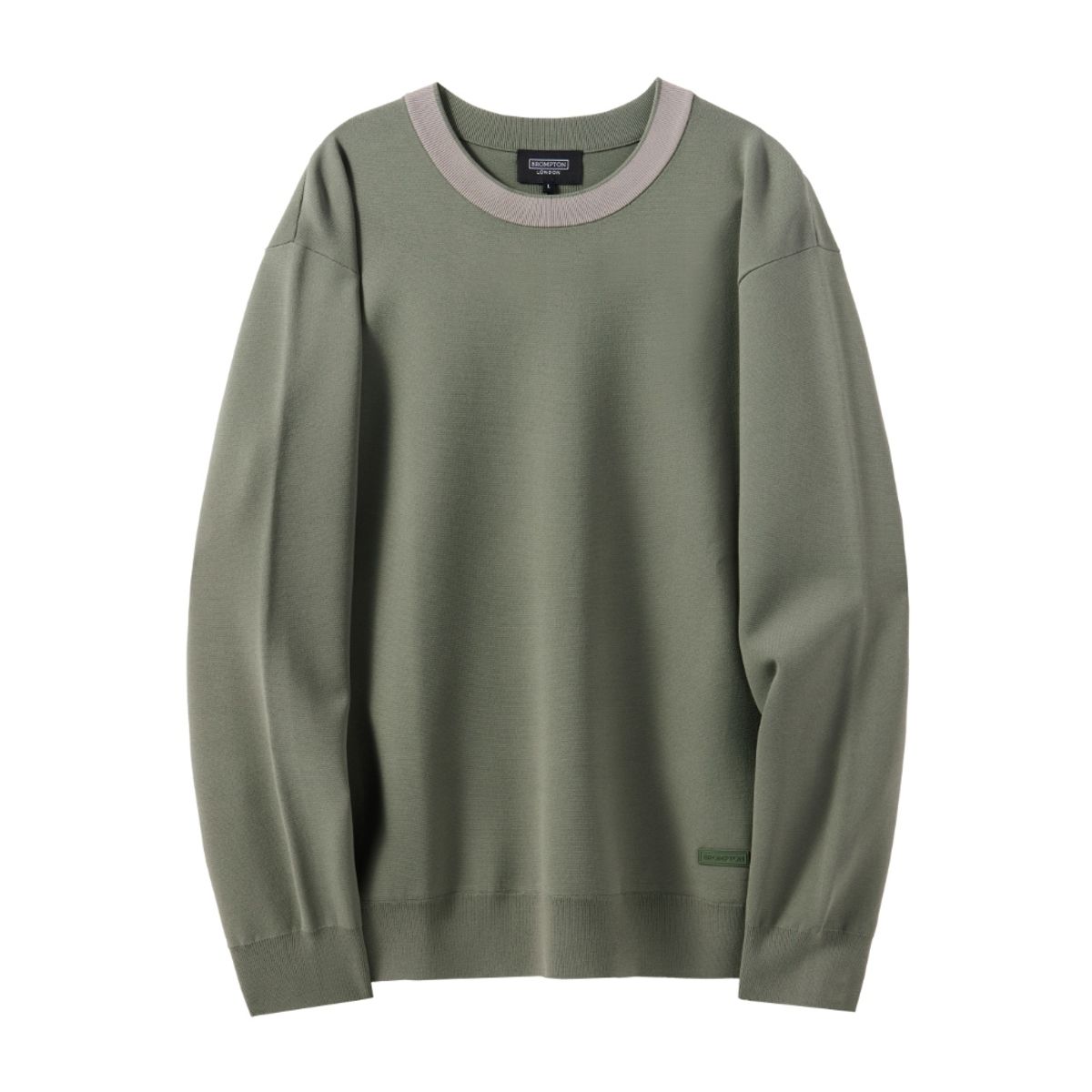브롬톤 런던(BROMPTON LONDON) COMMUTER ROUNT KNIT - KHAKI (P241MKT201)
