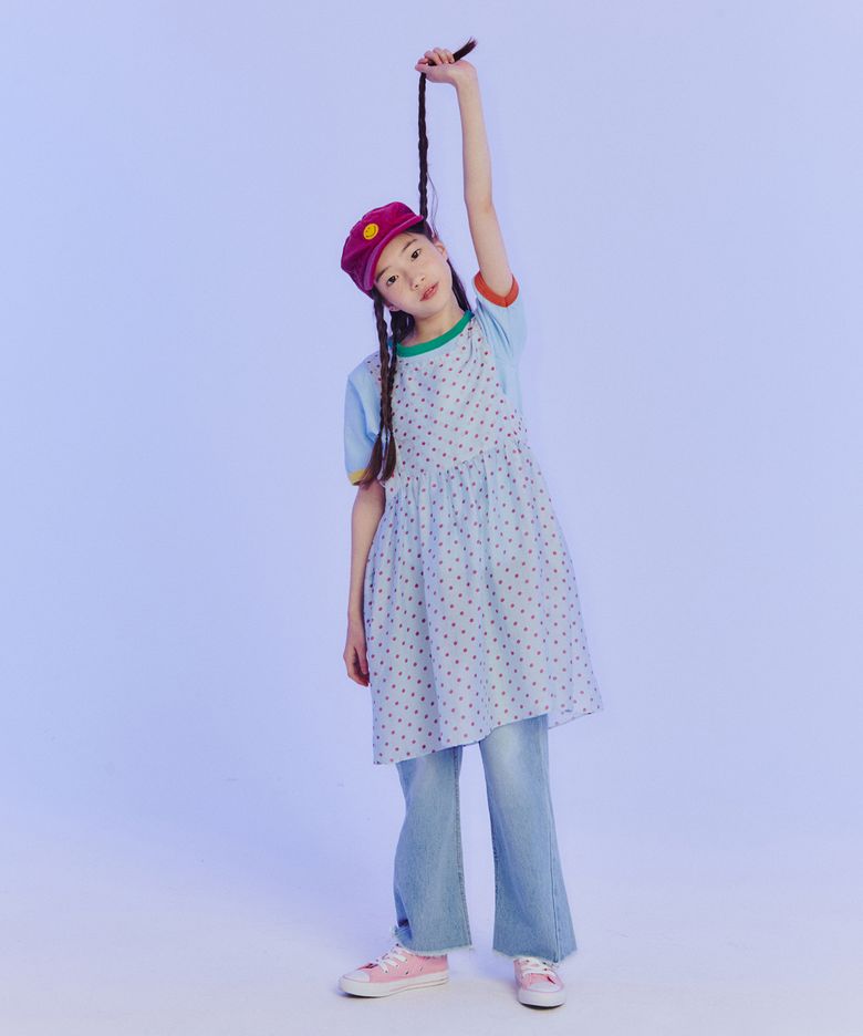 럽미원피스_도트_키즈