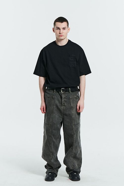 MUSINSA公式 | PLASTICPRODUCT MPa HEAVY T-SHIRTS (BLACK)