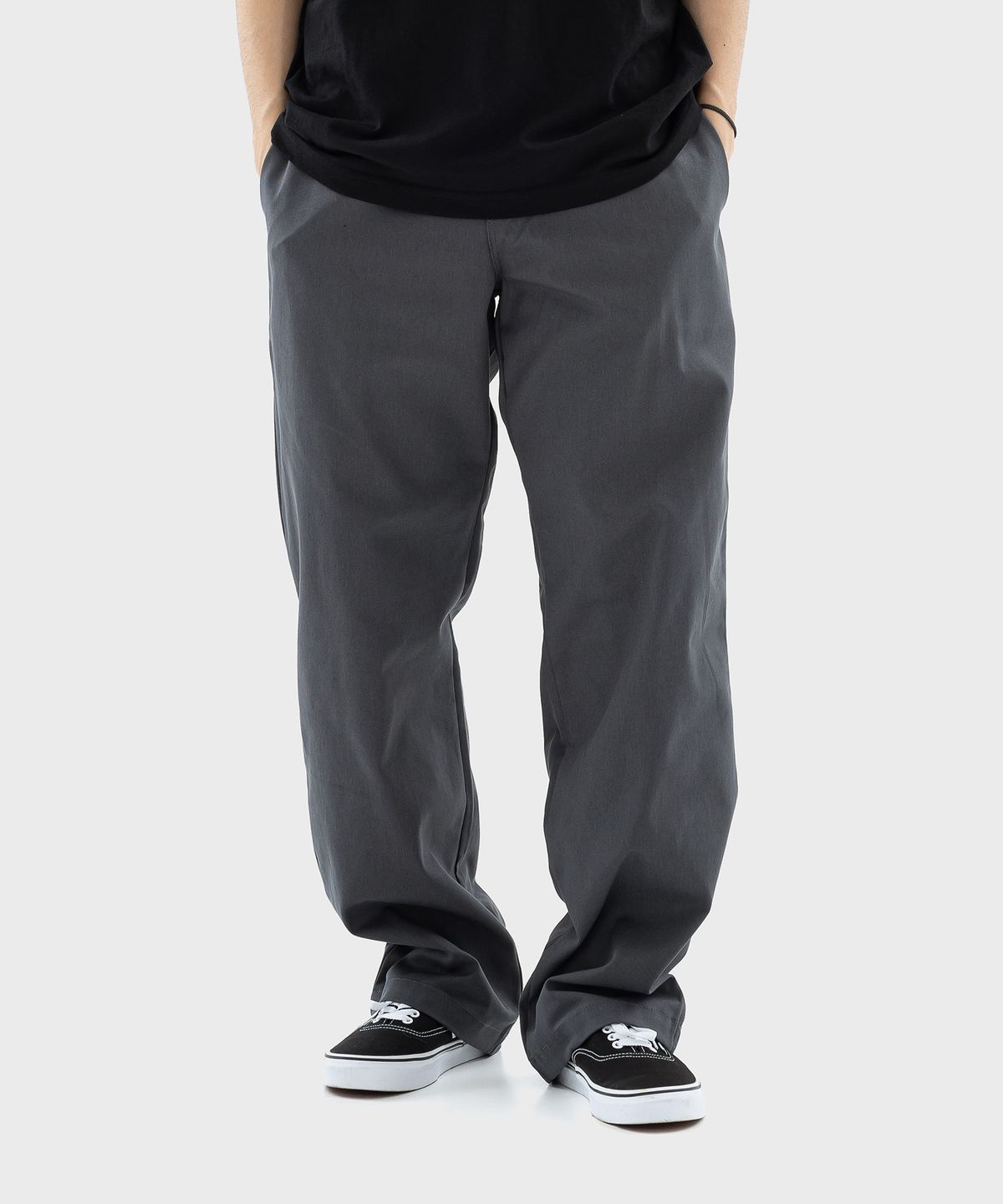 디키즈(DICKIES) 제이미 포이 루즈핏 팬츠 Charcoal
