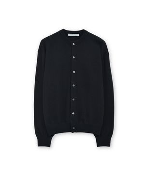 라운드 가디건, 블랙