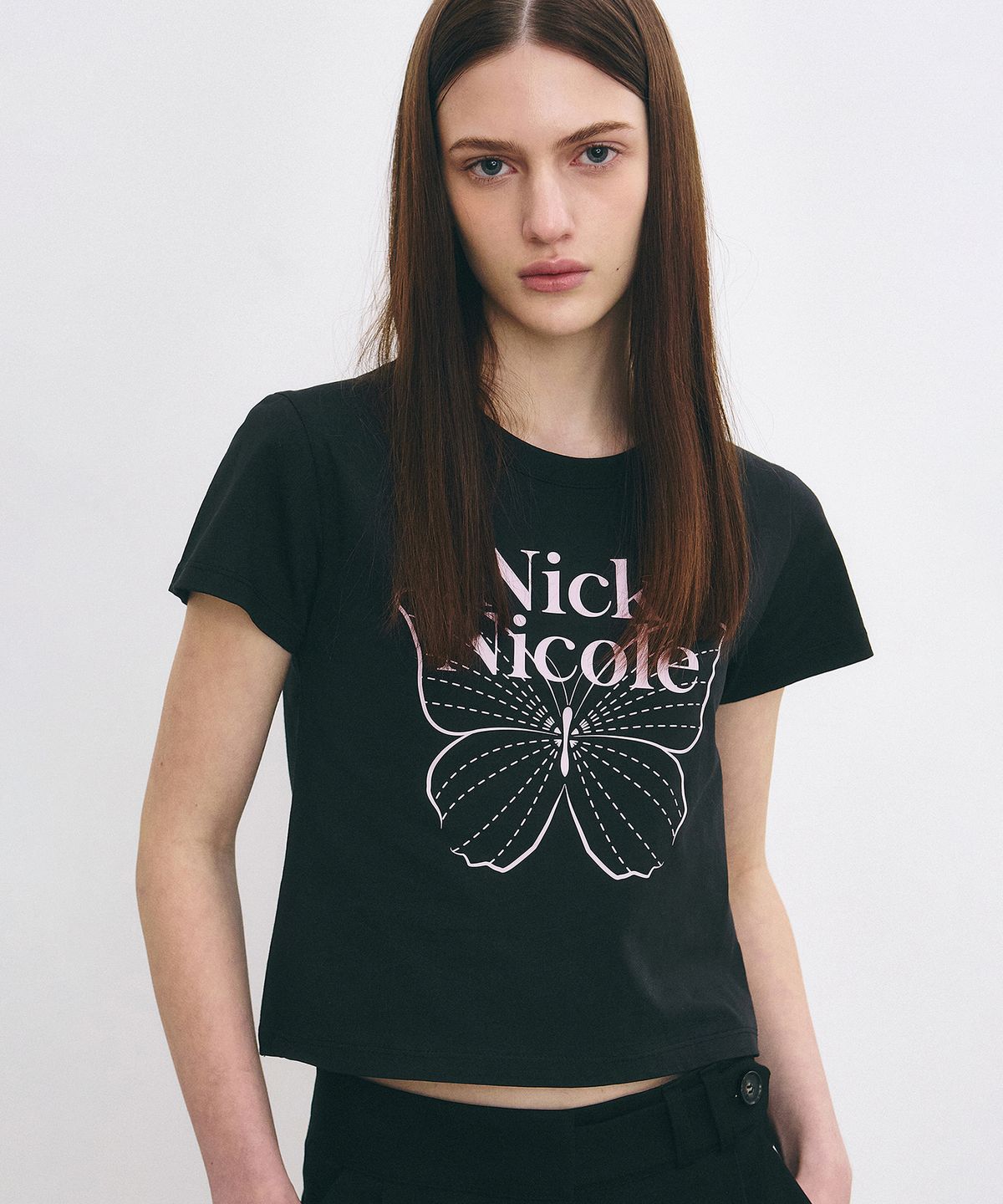 닉앤니콜(NICK&NICOLE) BUTTERFLY SIGNATURE CROP TOP_9 COLOR