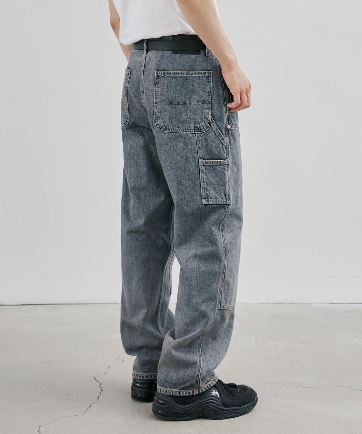 브랜디드(BRANDED) CARPENTER DENIM PANTS [VINTAGE BLUE]