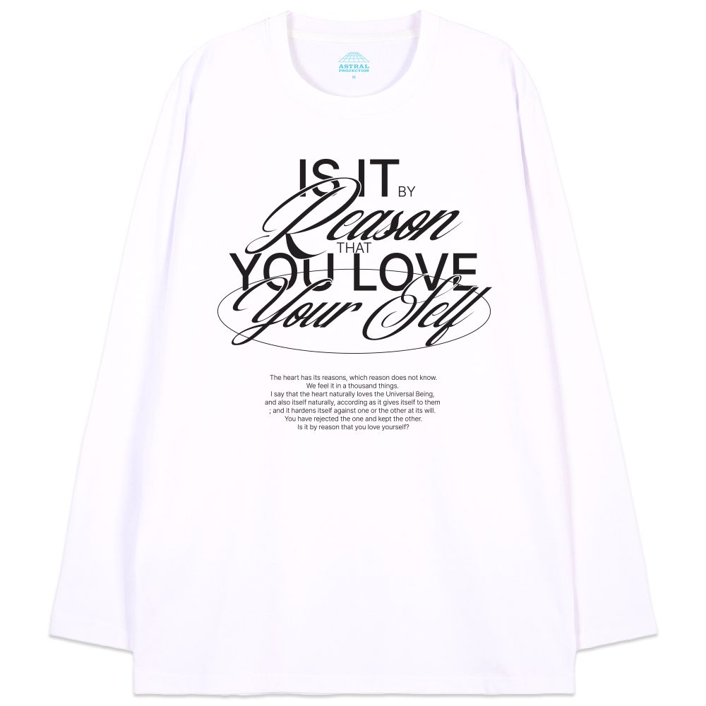 Musinsa astral projection reason overfit long sleeve t shirt white