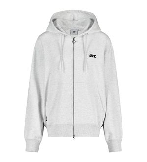 UFC 베이직 릴렉스핏 후드 집업 멜란지그레이 U2HDV1303M1