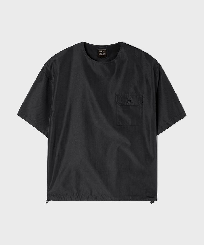 밀리터리 원포켓 티셔츠 Black