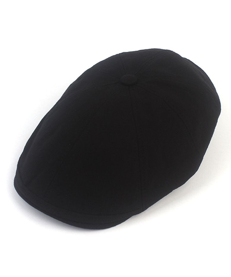 Soft Linen Black Huntingcap 헌팅캡