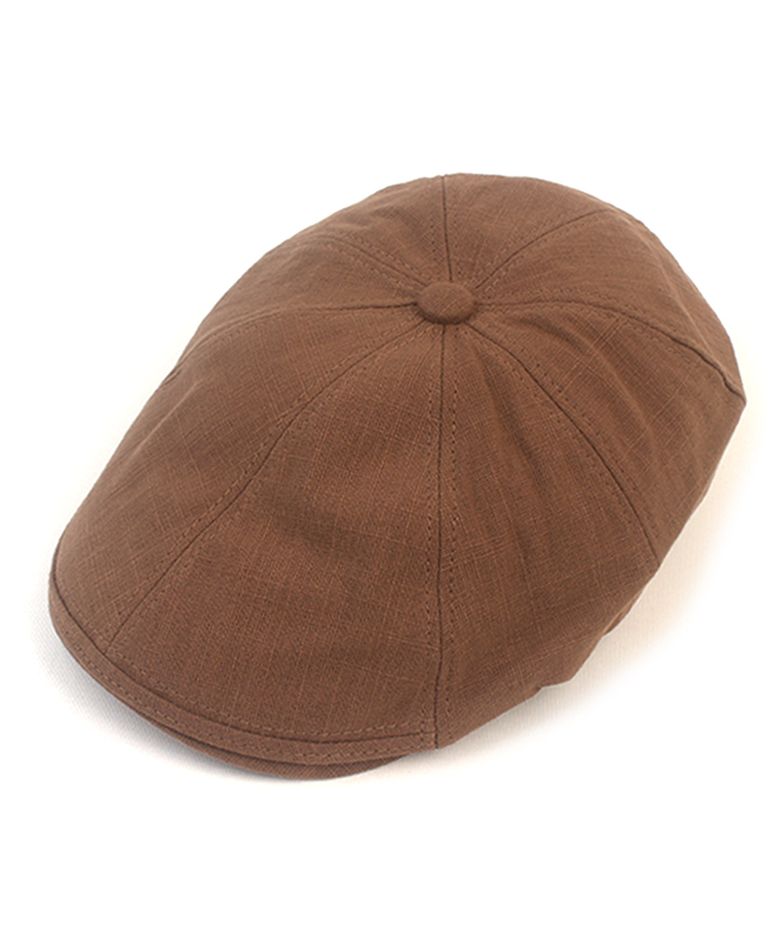 Soft Linen Brown Huntingcap 헌팅캡