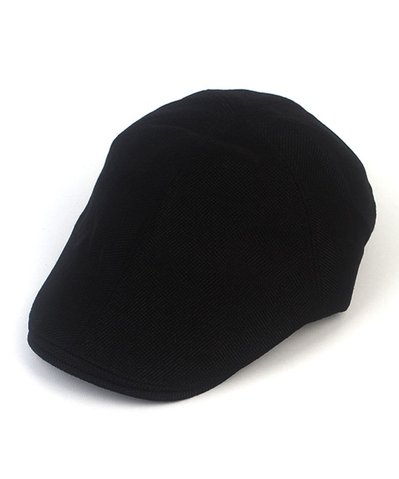 Hard Linen Black Huntingcap 헌팅캡