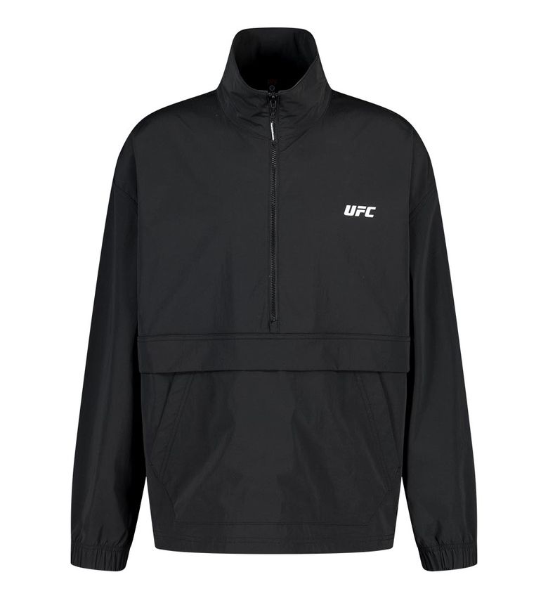 UFC 베이직 오버핏 아노락 자켓 블랙 U4JKV1301BK