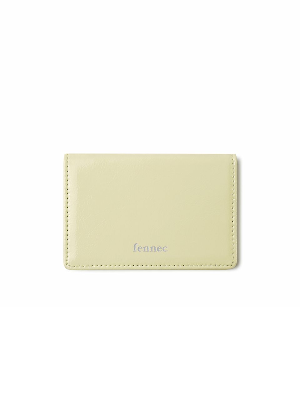 MUSINSA | fennec CRINKLE SOFT CARD CASE - LEMON SORBET