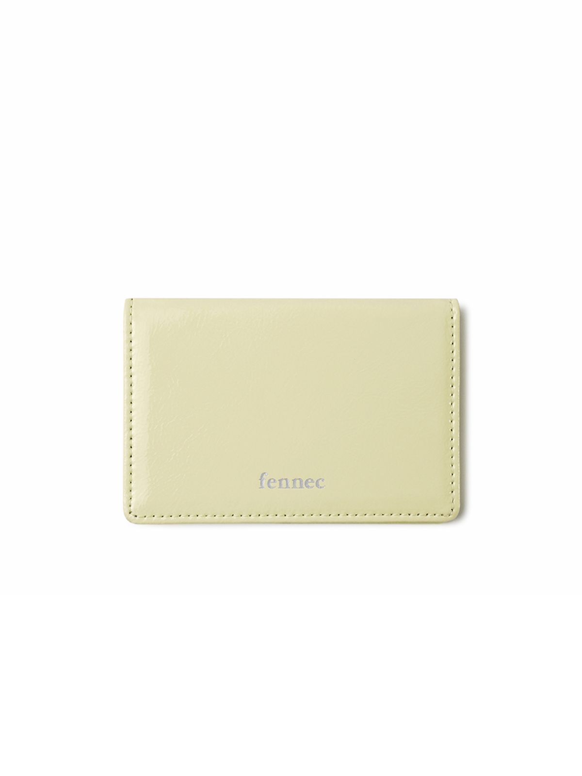 페넥(FENNEC) CRINKLE SOFT CARD CASE - LEMON SORBET