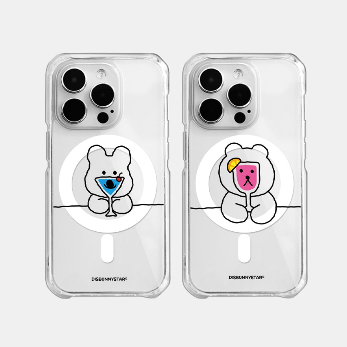 디즈버니스타(DISBUNNYSTAR) 치얼스곰 프리미엄 맥세이프 케이스