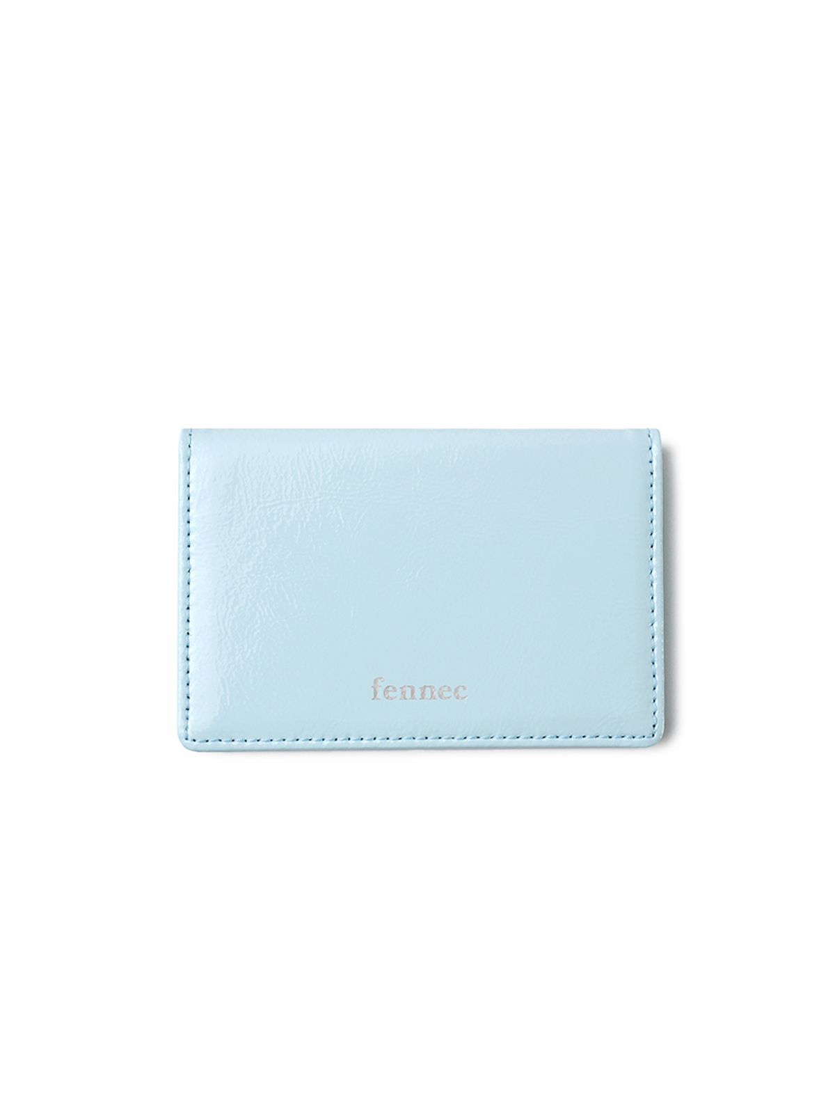 페넥(FENNEC) CRINKLE SOFT CARD CASE - CANDY BLUE