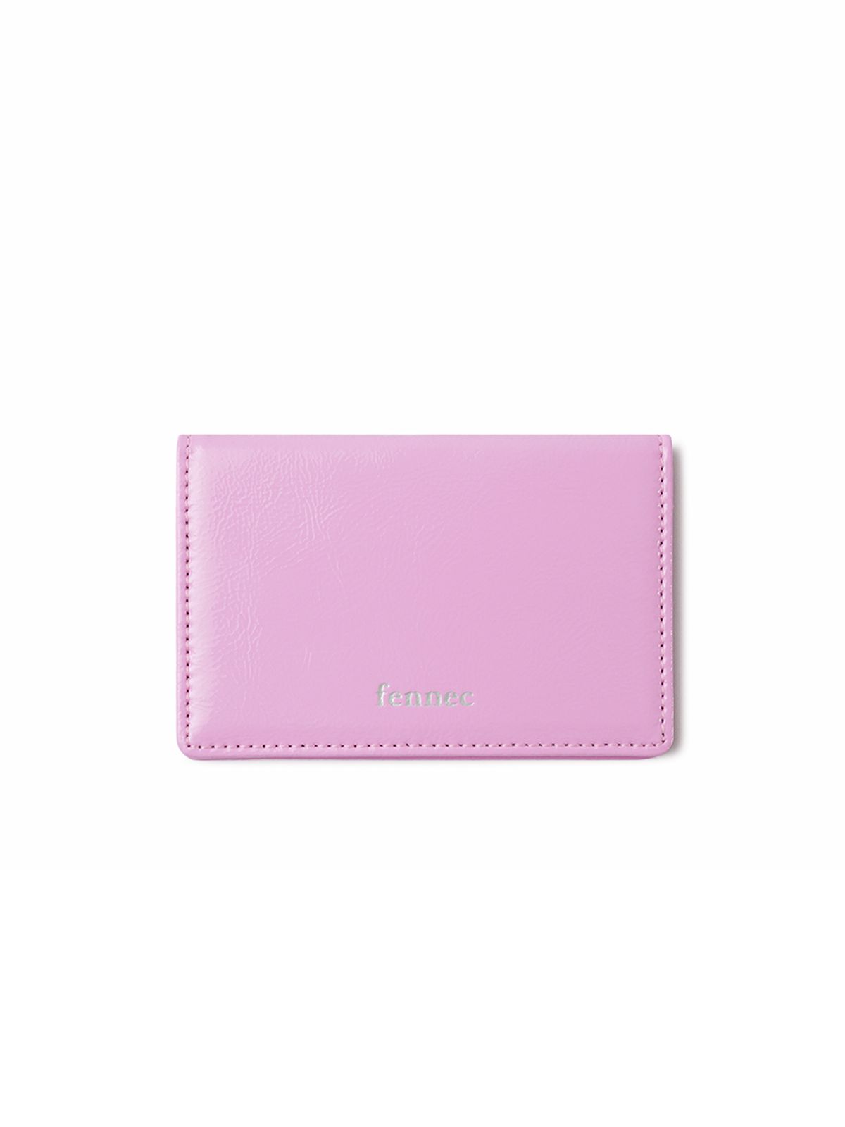 페넥(FENNEC) CRINKLE SOFT CARD CASE - COOL PINK