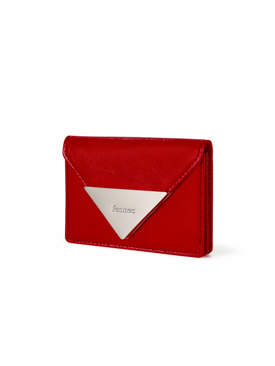 Fennec★23SS★全5色★CRINKLE TRIANGLE ACCORDION POCKET MUSINSA | fennec CRINKLE TRIANGLE ACCORDION POCKET - CHERRY RED