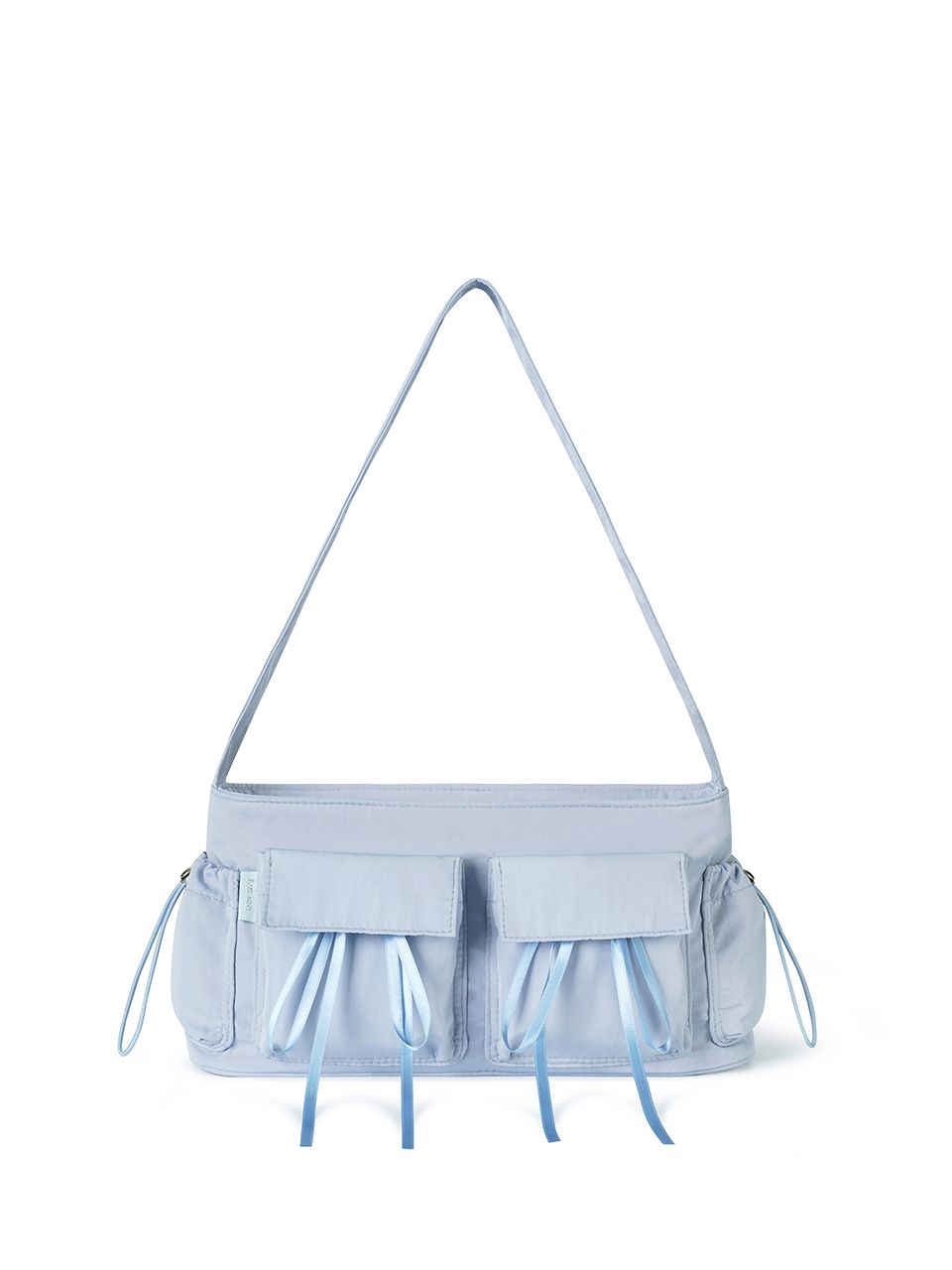 【fennec】RIBBON POCKET BAG MUSINSA | fennec RIBBON POCKET BAG - BLUE