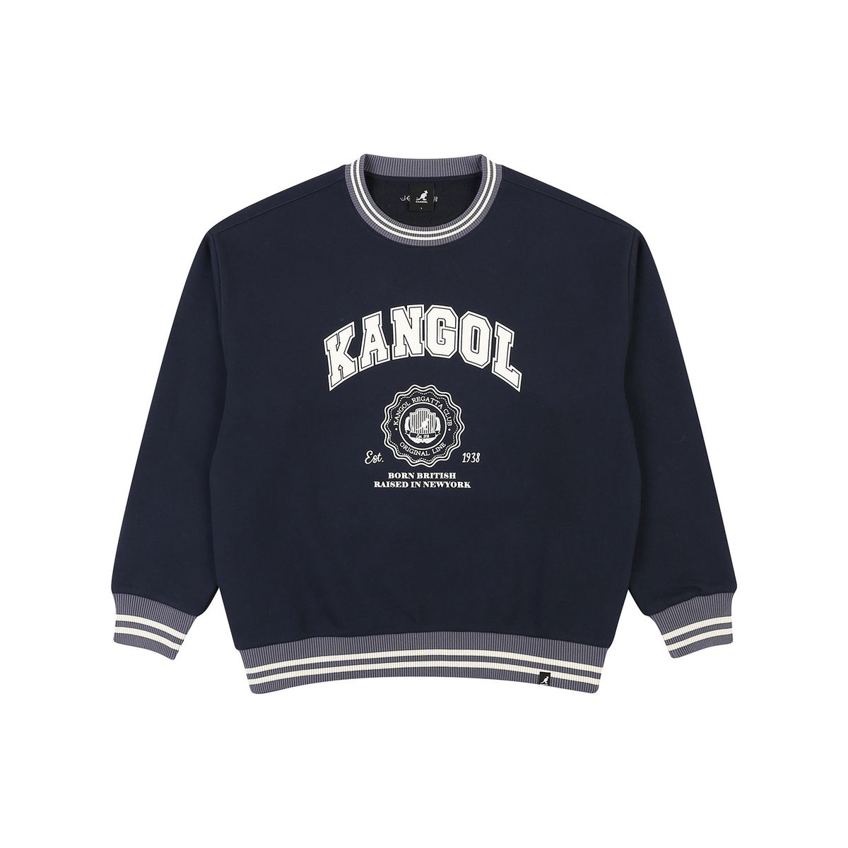 캉골(KANGOL) 레가타 클럽 스웨트셔츠 1746 네이비