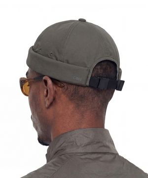 자외선 차단 브림리스캡 URH - C - 003 - SUPPLEX - M PACK - CHARCOAL