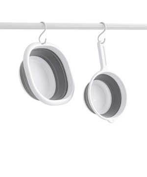 접히는 대야 2개 세트