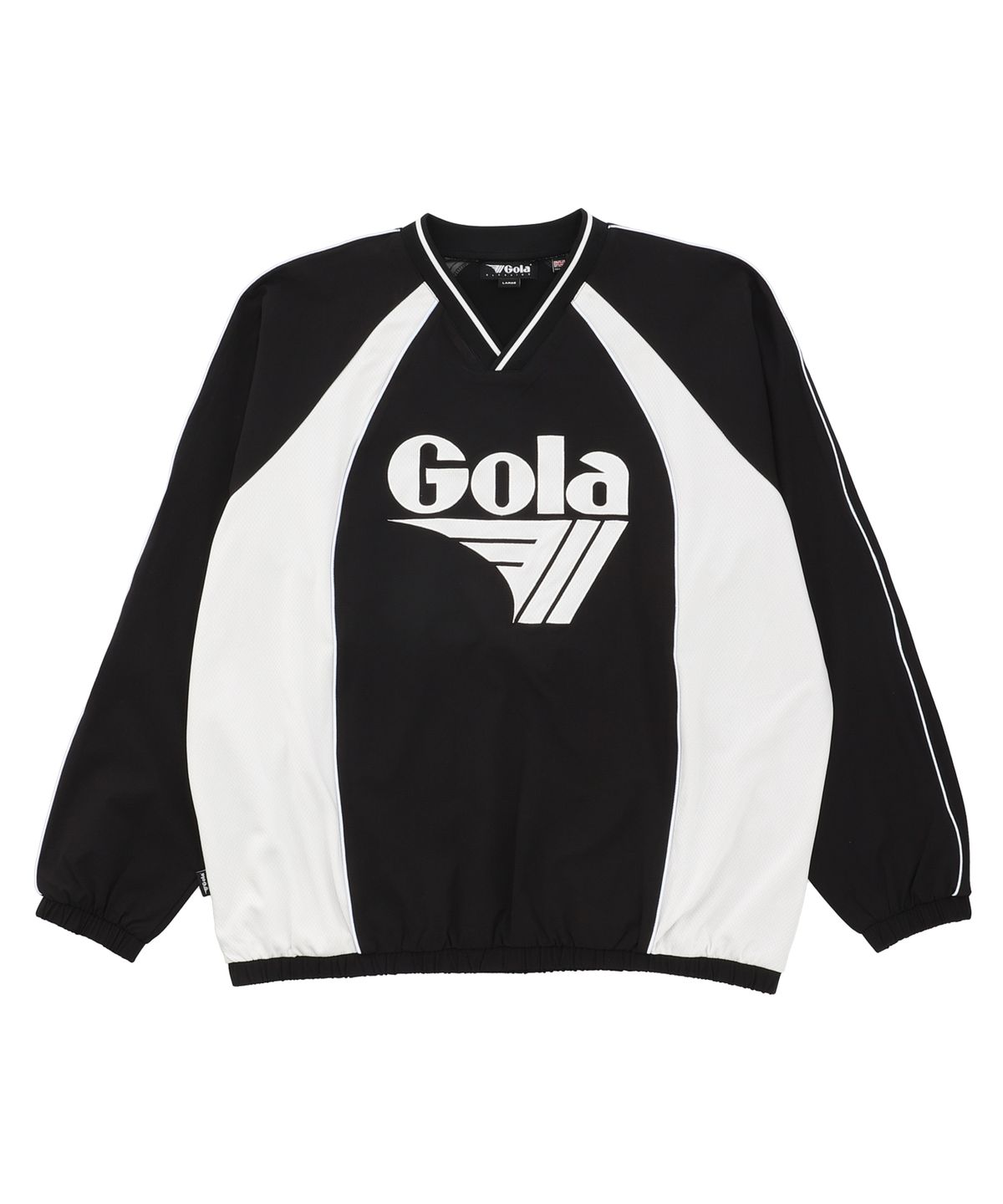 골라(GOLA) COLOR BLOCK PIPING MTM [BLACK]