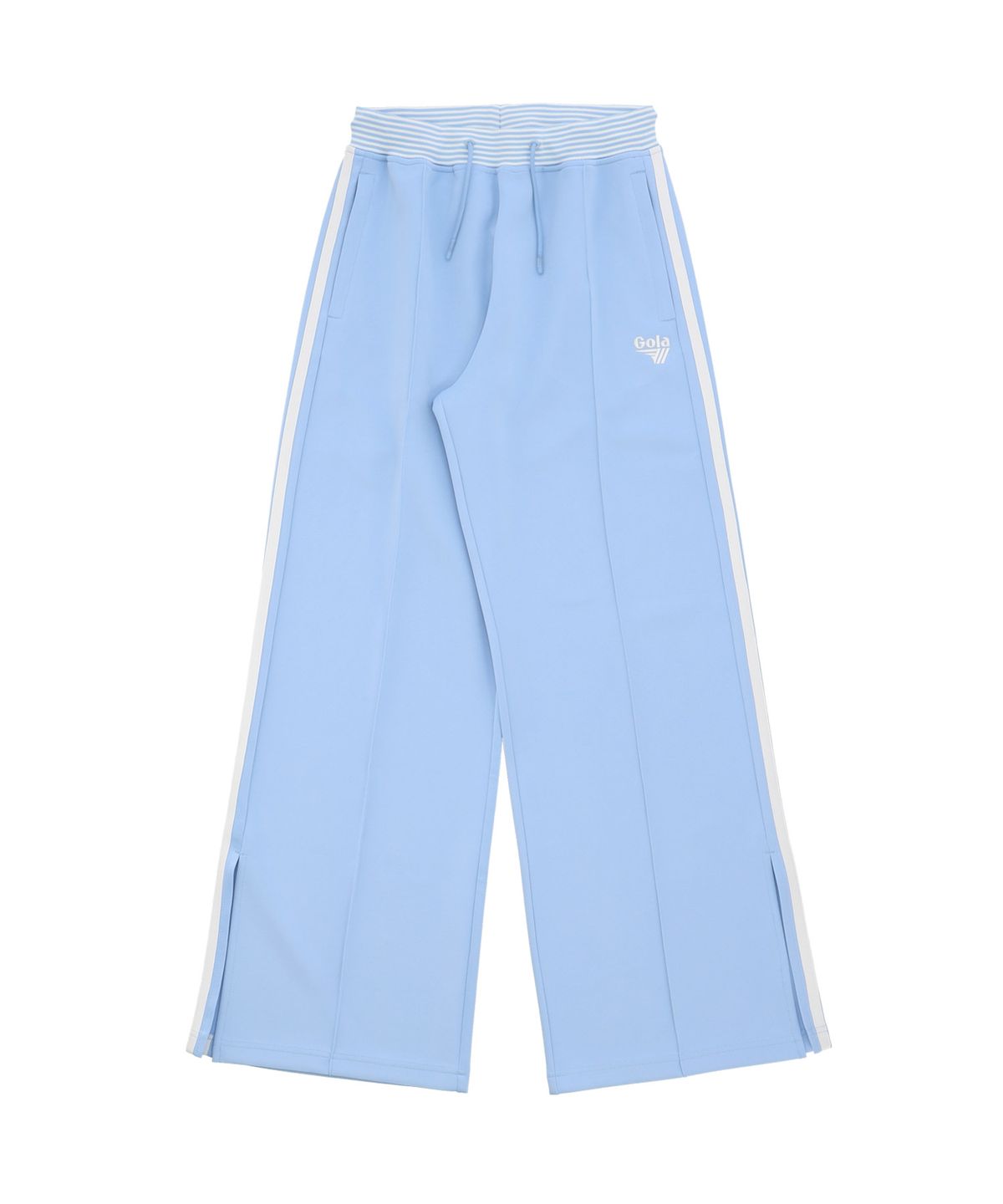 골라(GOLA) W TRACK WIDE PANTS [SKY BLUE]
