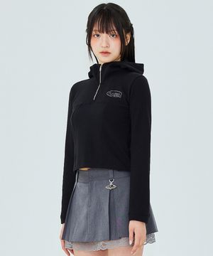 RAIL T-SHIRT IN BLACK (후드집업)