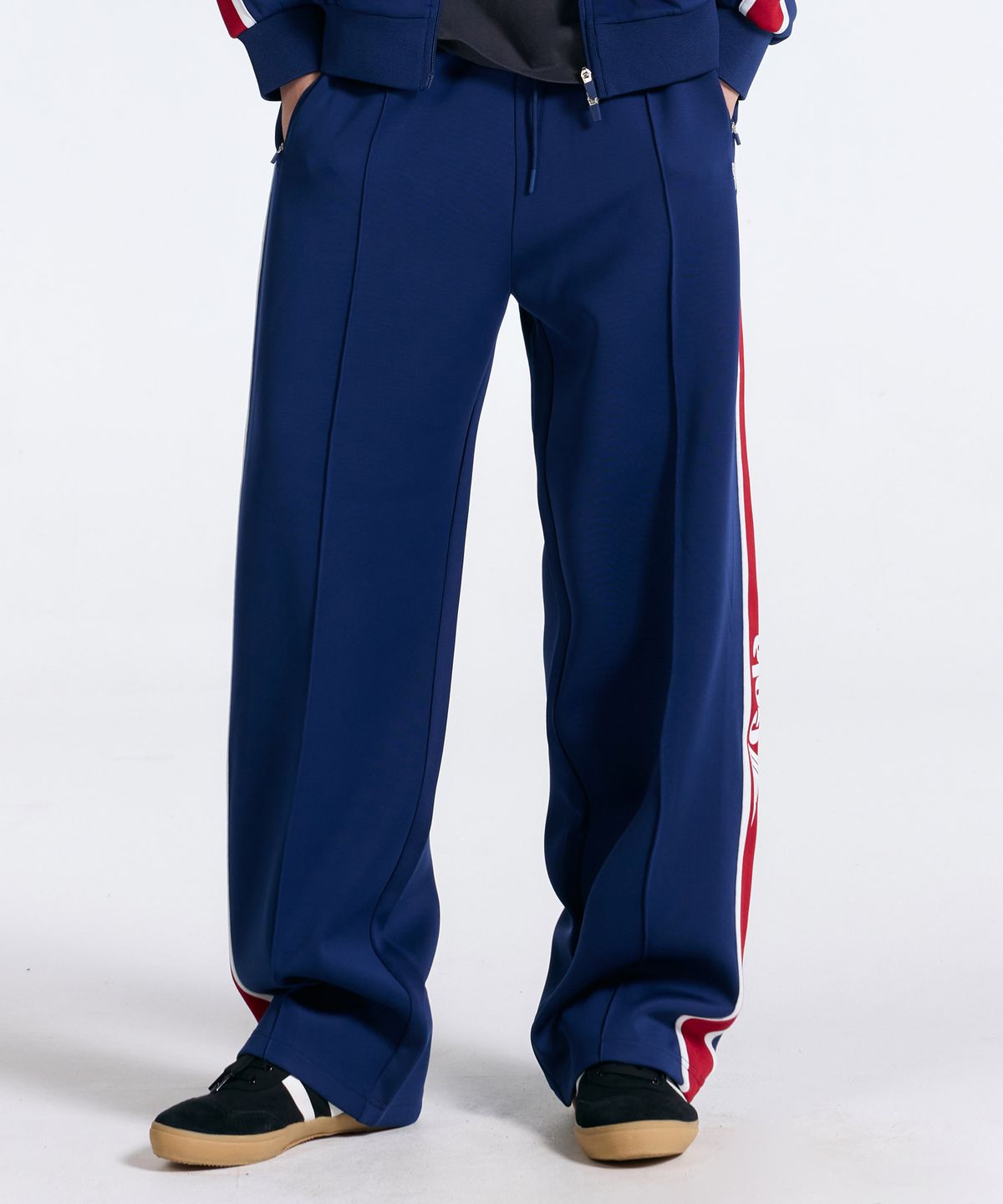 골라(GOLA) LOGO TRACK PANTS [DEEP BLUE]